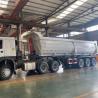 Buy cheap 3 Axle Tipper Semi Trailer 60 Ton Dump Trailer Truck In Africa With Durable Design from wholesalers