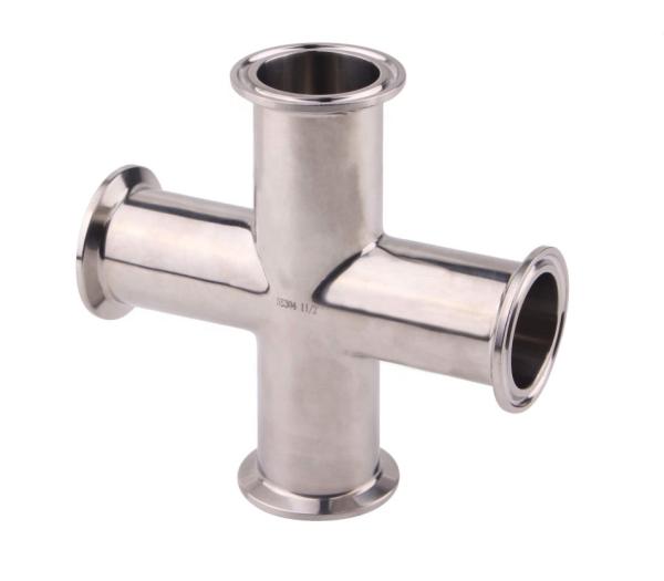 Buy cheap Standard 4 Way Cross Clamp Fits 1.5" Tri-clamp Sanitary Fitting Stainless Steel 304 from wholesalers