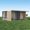 Buy cheap Deluxe Single Room Detachable Small Homes Prefab Office Container House with Solar Panel from wholesalers