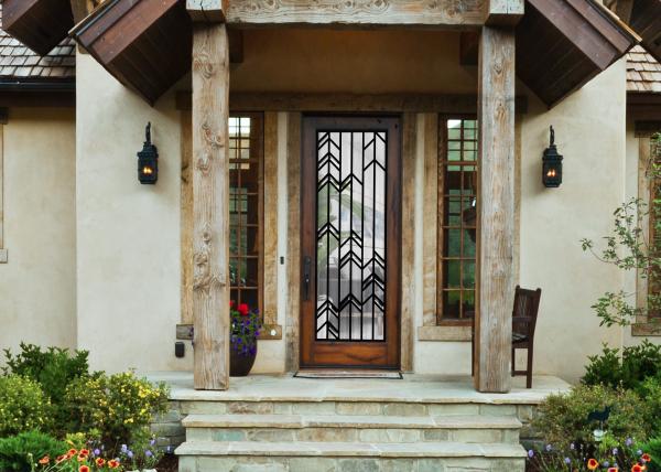 Buy cheap Low Maintenance Art Glass Panels Temperature Control Impact Shield Garage Door from wholesalers
