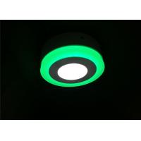 Buy cheap Round 6 Watt Led Panel Light White Green Edge 2835 SMD For Living Room product