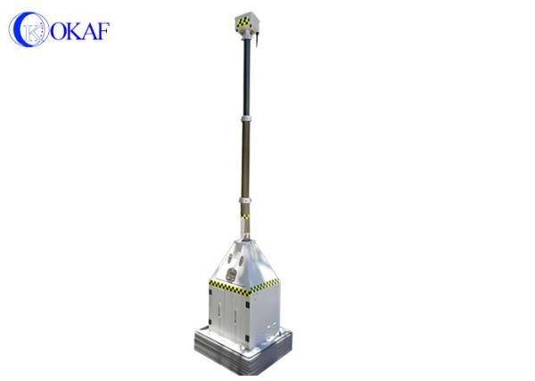 Buy cheap Semi Permanent Mobile Surveillance Trailers 3M-6M Steel Material For Cameras from wholesalers