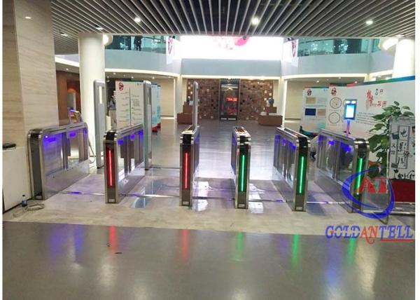 Buy cheap Waterpark Security Pedestrian Turnstile Gate Anti Tailing Face Recognition Controlled from wholesalers