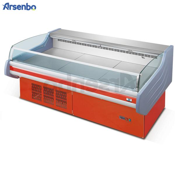 Buy cheap Anticorrosive Commercial Refrigerated Deli Case Showcase 50HZ Stainless Steel from wholesalers