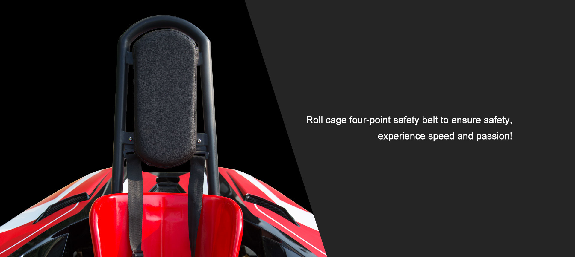2.5h Driving High Speed Junior Go Kart 50km/H Belt Drive Transmission