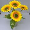 Buy cheap Simulated Flowers Sunflower Fake Flower Bouquet Sunflower Handkerchief Flower Bouquet Wedding Hotel Decoration Flowers from wholesalers