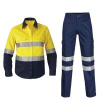 Buy cheap Reflective Strips Workwear Uniform For Construction Sites, Railway Docks Labor product