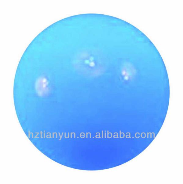 Buy cheap Blue Plastic Resin Balls 50-110mm Size Logo Print For Promotional Toy from wholesalers