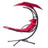 Buy cheap Customized Color Hanging Curved Steel Chaise Lounger Chair for Outdoor Swing Hammock from wholesalers
