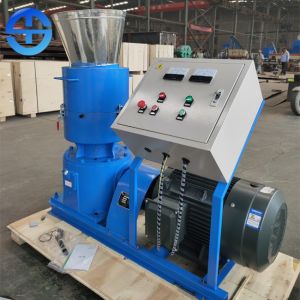 Buy cheap 30kw Flat Die Biomass Wood Sawdust Pellet Machine PLC Control from wholesalers