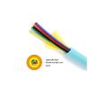 Buy cheap GJFJV-X MM OM3 Distribution Tight Buffer Aqua Fiber Optic Cable from wholesalers