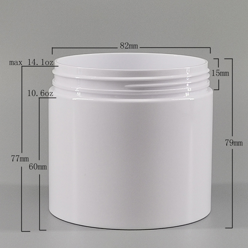 300ml Cream Food Health Protein Powder Packaging Plastic Jar