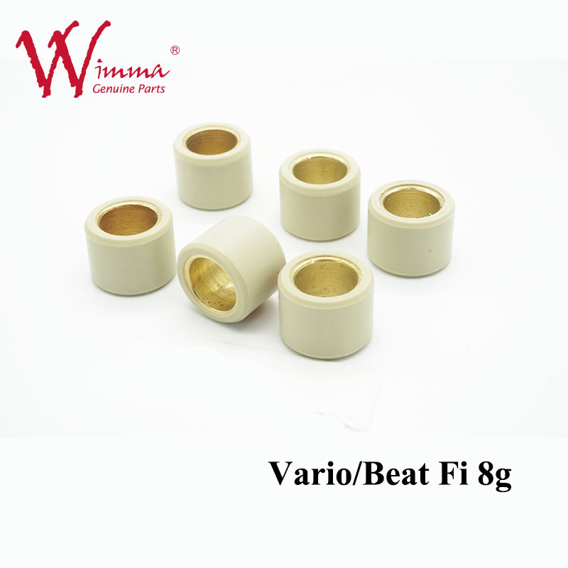Clutch Roller/Drive Roller Vario / Beat Fi 8g 18mm*14mm Variator Rubber & Alloy