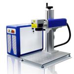 20W 30W Mini Marking CNC Laser Machines 7000mm/S Air Cooling