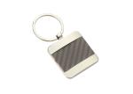 Pantone Color Leather Key Chains Texture PU 40mm Souvenir Key Ring