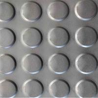 Buy cheap 3MM Coin Rubber Floor Mat Waterproof Anti Slip Black Rubber Flooring Sheet product