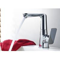 Buy cheap Single Zinc Alloy Handel Brass Kitchen Mixer Faucet ROVATE Chrome Finished product
