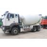 Buy cheap Sinotruk Haohan N7G Flat Top Half Row Seats 380 Horsepower Automatic Air Conditioning 6X4 Concrete Mixer Truck from wholesalers
