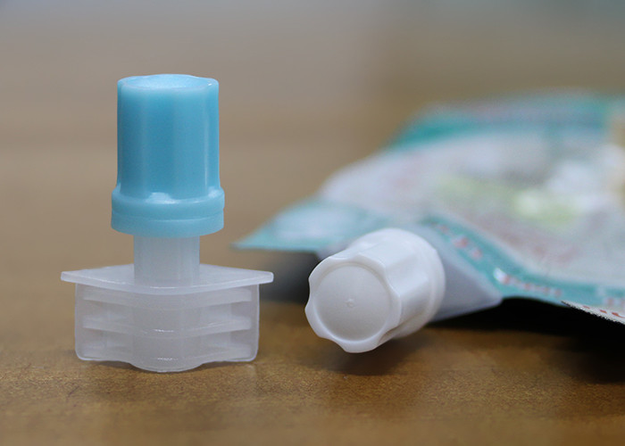 Small Water Vent Dia 5mm Food Grade PE Pour Spout Caps For Baby Lotion Bag
