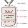 Buy cheap 0.11oz 1.12in Custom Picture Pendant Necklace OEM Engraved Portrait Necklaces from wholesalers