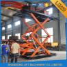 Buy cheap Red Double Hydraulic Scissor Car Lift For Warehouse Car Parking from wholesalers
