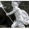 Buy cheap Marble Poseidon Statue Ancient Greek Mythological God Life Size Lord of The Sea with Tride from wholesalers
