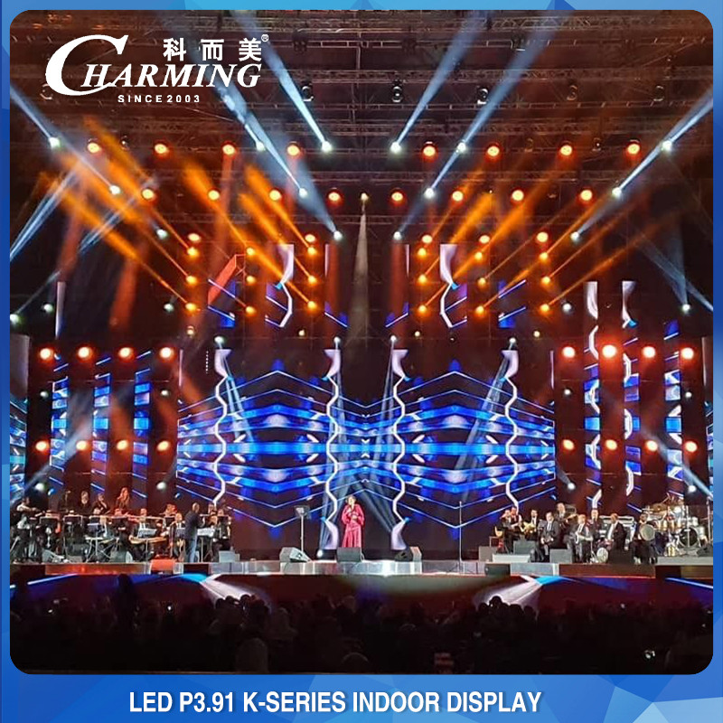 Indoor Full Color Big TV Show LED Video Wall Small Pixel Pitch P3.91