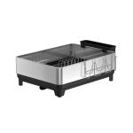 Rectangle Detachable Stainless Steel Dish Drying Rack For Compact Kitchen