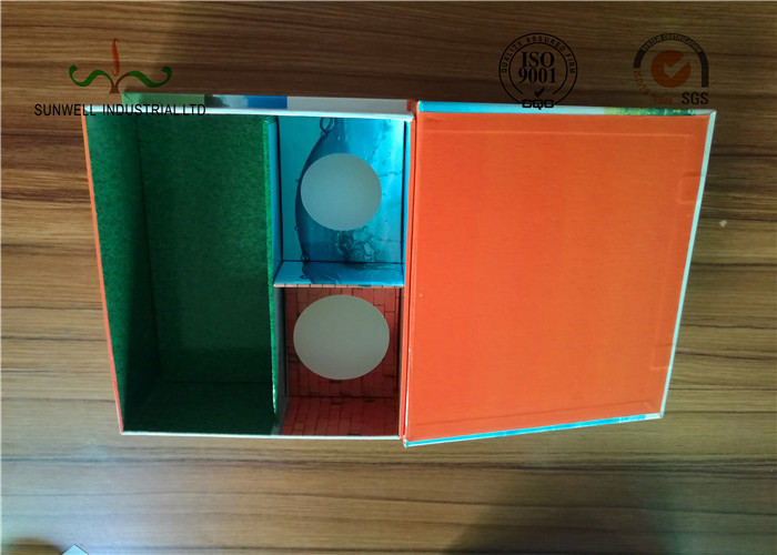 1500g White Cardboard + 2157g C2S Art Paper Recycled Gift Boxes UV Varnish