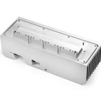 Buy cheap Extruded Metal Fabrication Parts Aluminium Heatsink Industry CNC Machining product