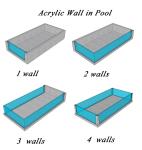 Pool Glass Thick Transparent Sheet Acrylic Swimming Pool for Outdoor Pool