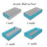 Buy cheap Pool Aupool Clear Transparent PMMA Panel Above Ground Acrylic Outdoor Swimming Pool from wholesalers