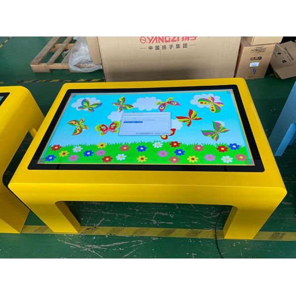 43 Inch Smart Waterproof Interactive Touch Screen Coffee Table For Kids