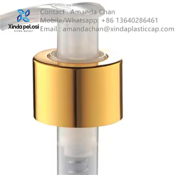 Buy cheap plastic foaming soap dispenser Liquid Aluminum Lotion Pump For Cosmetic Bottles from wholesalers