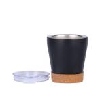 Table Protect 8 Oz Insulated Tumbler Double Wall Stainless Steel Tumbler Cork
