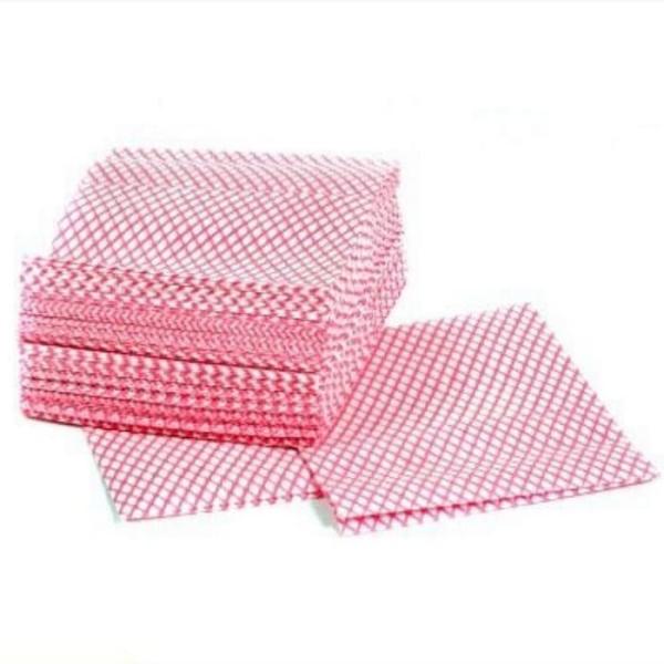 Buy cheap Pink Disposable Cleaning Cloths Excellent Wet 30x50cm Window Cleaning Cloths from wholesalers