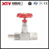 Buy cheap Standard High Temperature Thread Stainless Steel SS304 SS316 Forged Female Needle Valve from wholesalers