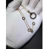 Buy cheap B BVGARI series diamond necklace 18k gold diamond necklace luxury low price jewelry from wholesalers