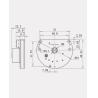 Buy cheap Large Torque Geared Synchron Valve Motor , 2 Port Valve Motor from wholesalers