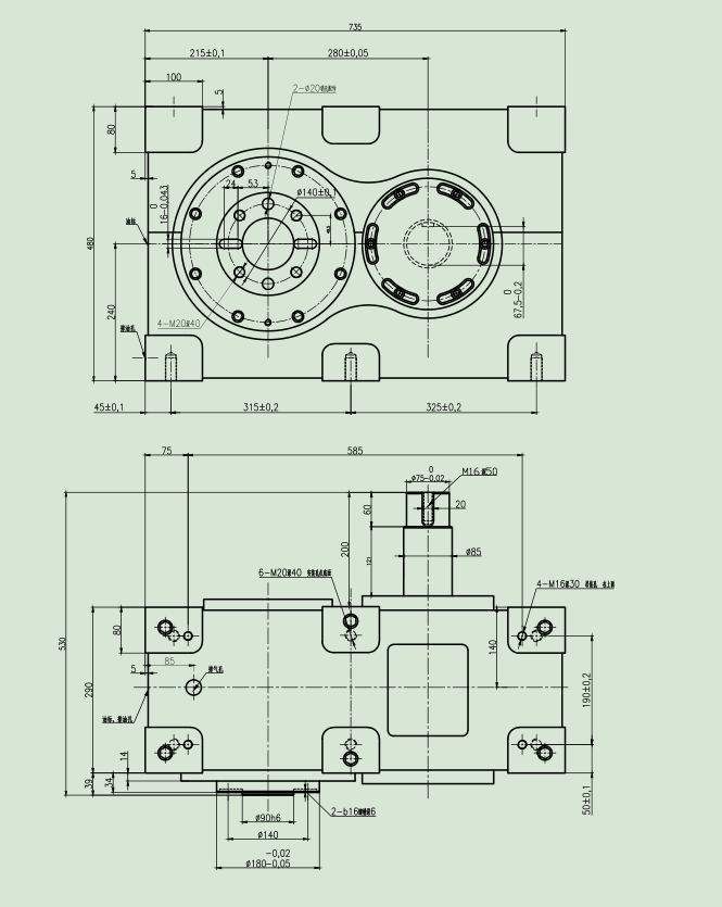 Dividing Head P280 Cam Indexer for Egg Tray Machine Efficiency and Accuracy
