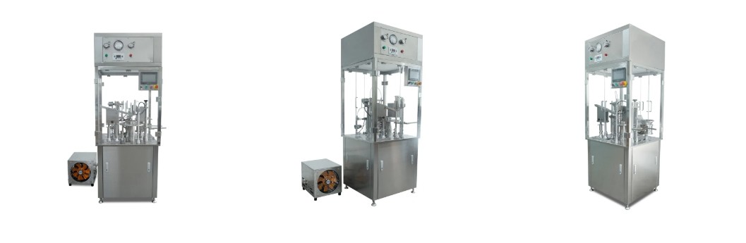 Aseptic Automatic Disposable Glass Prefilled Bubble Free Syringe Filling Machine