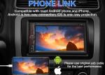 Wince 2 Din MP5 Car Stereo 7 Inch Touch Screen Radio With Universal Control