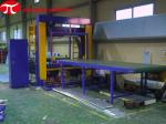 Horizontal Stretch Film Wrapping PLC Control Wood Board Steel & Copper Coil
