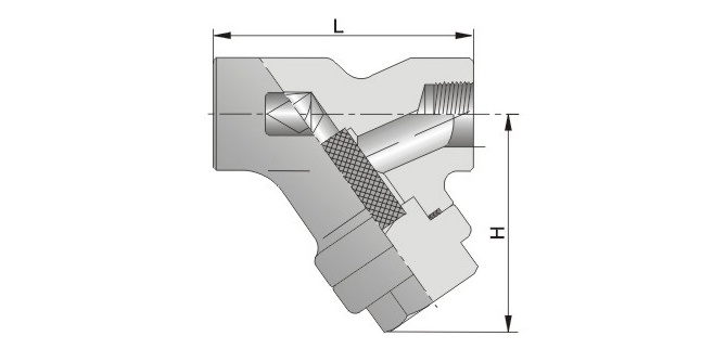 Forged Y Strainer WB 800LB