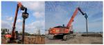 25 Ton Excavator Vibro Machine For Sheet Pile Hammer 2800rpm
