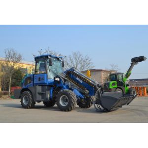 Buy cheap Articulating Front End Telescopic Wheel Loader MTL15 1500kg Rate Loading product
