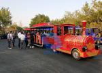Theme Park Carnival Train Ride 42 Adults Capacity Electric Train Ride