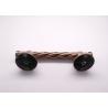 Buy cheap Polished Zamak Metal Coffin Handles H006 red bronze color Size 25.5 x 6.5 cm from wholesalers