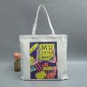 Buy cheap Cotton Reusable Canvas Shopping Bags / Personalized Canvas Tote Bags Washable from wholesalers