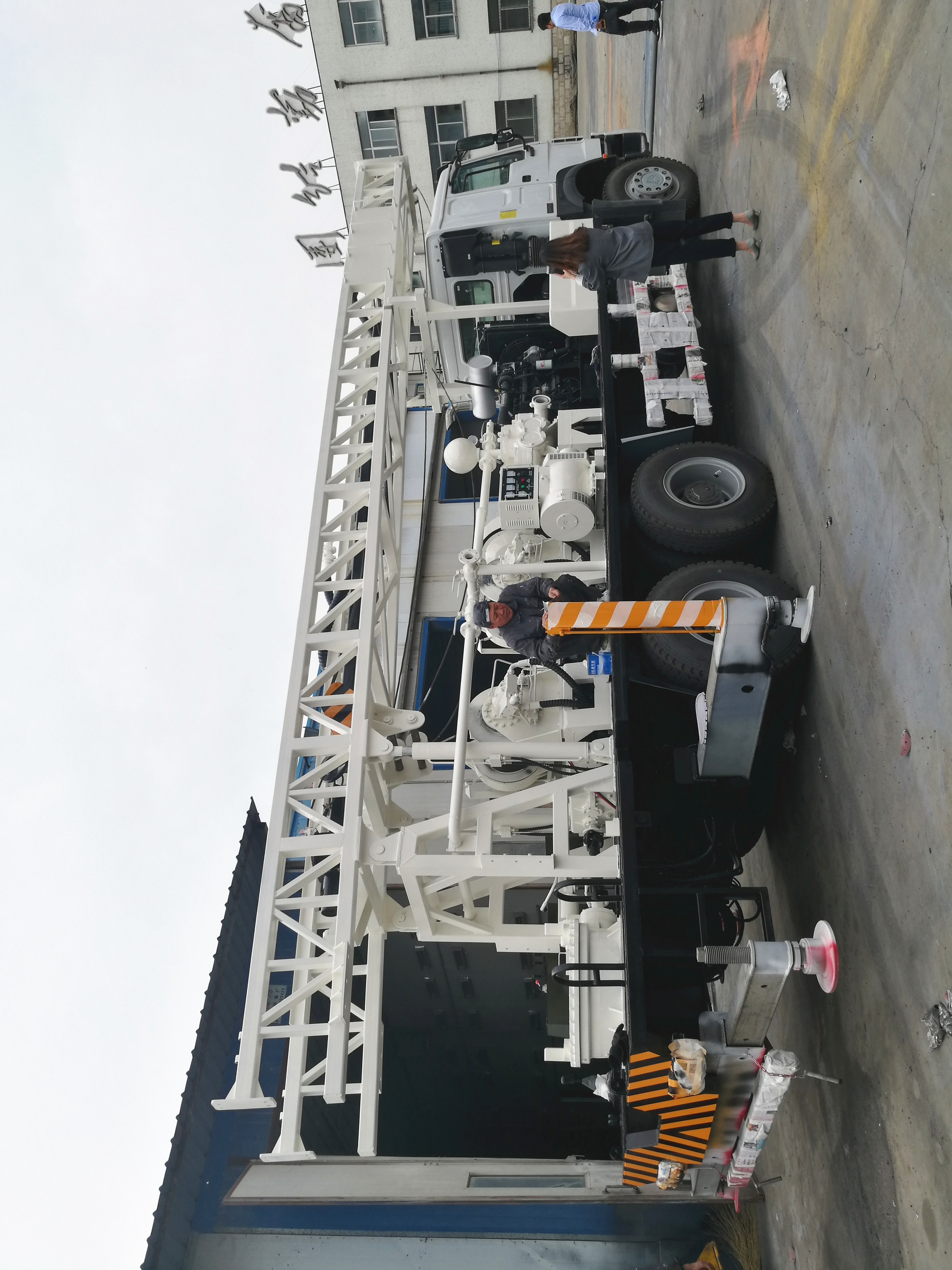 27T 600m Rotary Pile Drilling Rig With Directional Circulation BZC600CLCA